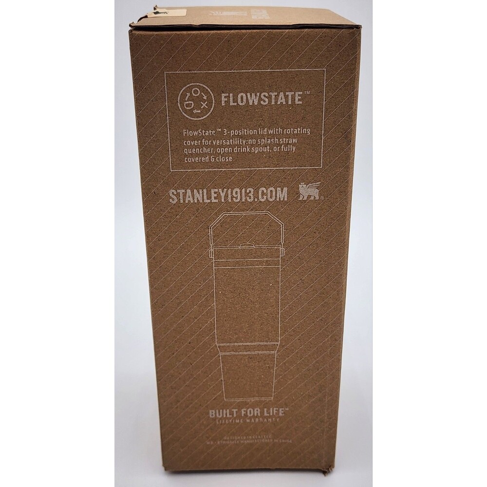 Stanely The 30oz Multi Striped ~ Flip Straw Tumbler ~ New in Box - Picture 15 of 16